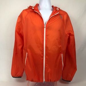 Hind Windbreaker Full Zip Hoodie Sz Lg